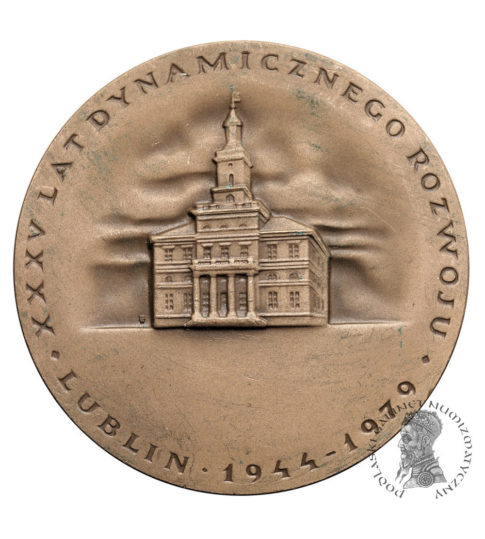 Polska, PRL (1952–1989). Medal 1979, XXXV Lat Dynamicznego Rozwoju Lublina