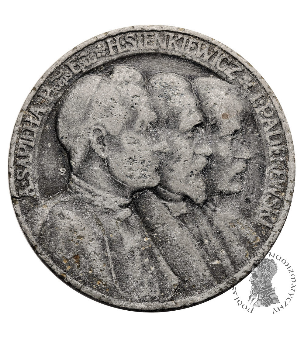 Poland. Medal 1915, Polonia Devastata