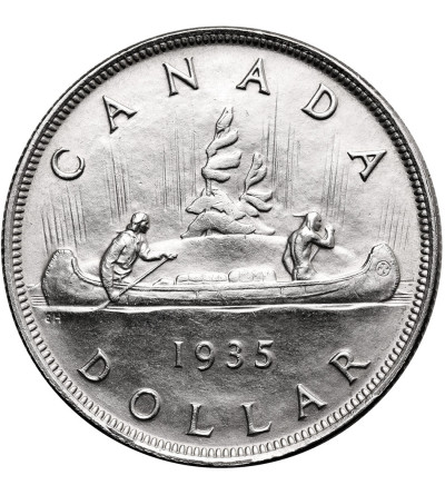 Kanada, Jerzy V (1910-1936). 1 dolar 1935, 25 rocznica panowania króla Jerzego V