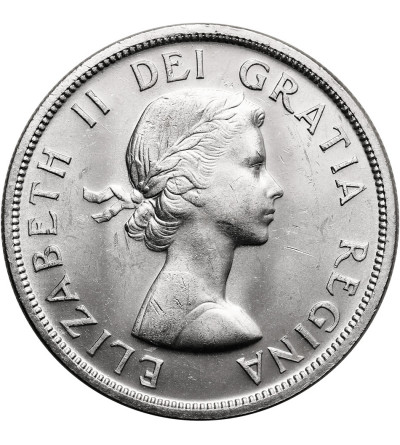 Kanada, Kolumbia Brytyjska. 1 Dolar 1958, Setna Rocznica Powstania Kolumbii Brytyjskiej