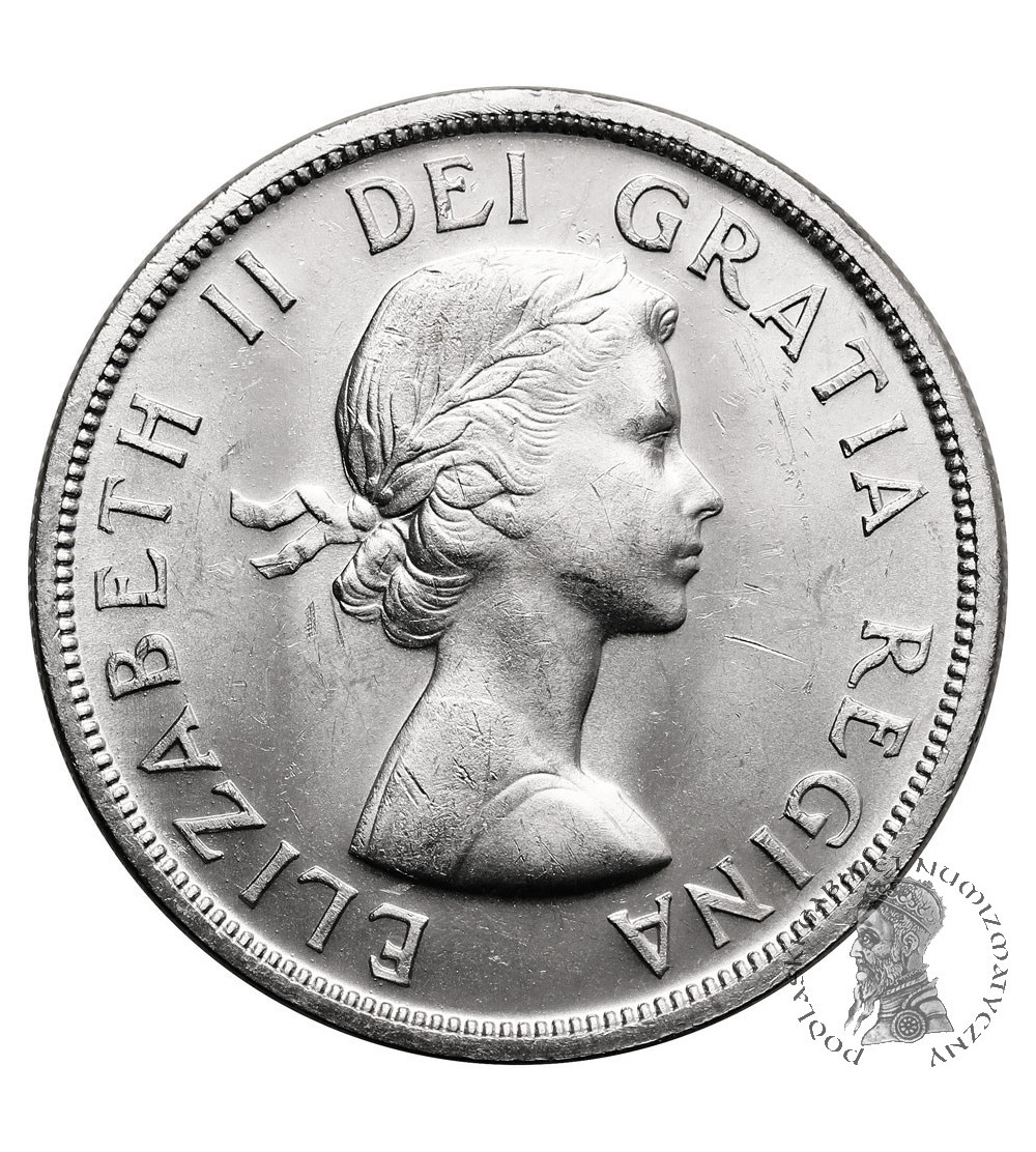 Kanada, Kolumbia Brytyjska. 1 Dolar 1958, Setna Rocznica Powstania Kolumbii Brytyjskiej