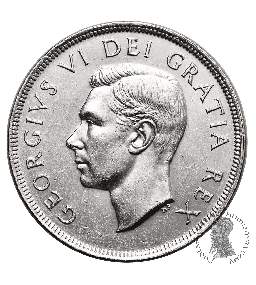 Kanada, Jerzy VI (1936-1952). 1 dolar 1949, Związek Nowej Fundlandii i Dominium Kanady