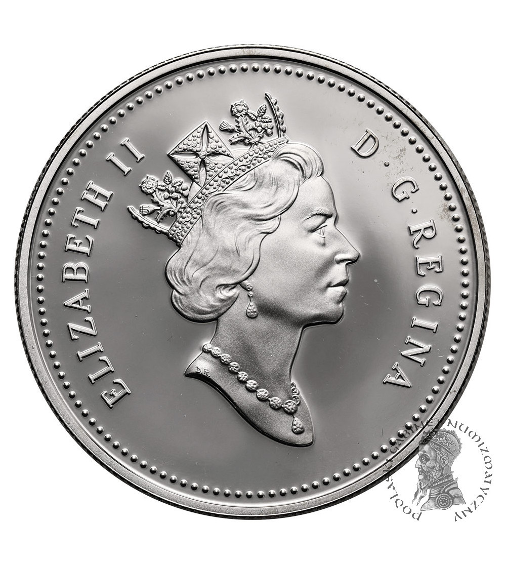 Kanada, Elżbieta II (1952-2022). 1 dolar 1999, Międzynarodowy Rok Osób Starszych - Proof