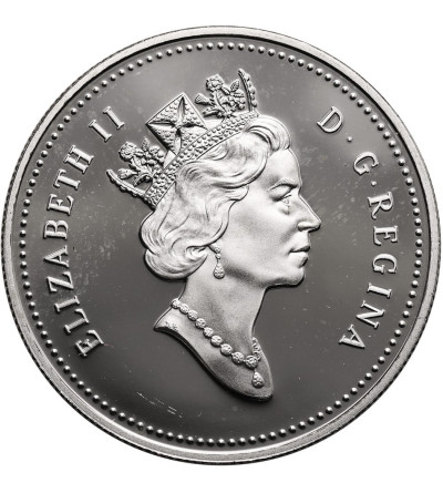 Kanada, Elżbieta II (1952-2022). 1 dolar 1994, 25 rocznica ostatniego patrolu RCMP - Proof