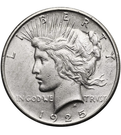 USA. 1 Dollar 1925, Philadelphia, “Peace Dollar”