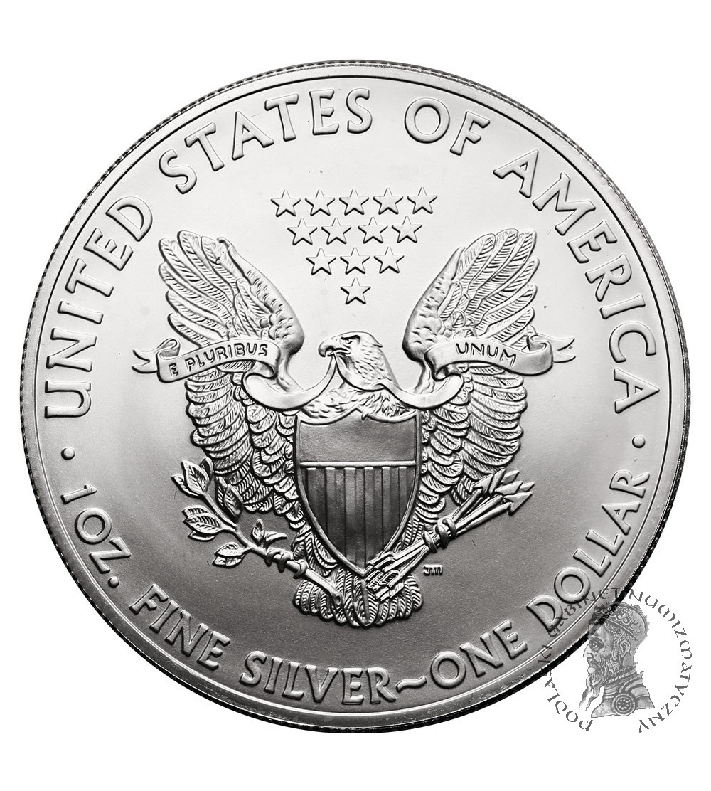 USA. 1 dolar ,,American Eagle" 2013, Filadelfia - Ag 1 Oz