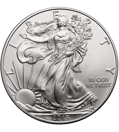 USA. 1 dolar ,,American Eagle" 2013, Filadelfia - Ag 1 Oz