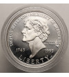 USA. 1 Dollar 1993 S, San Francisco, 250th anniversary of Thomas Jefferson's birth - Proof