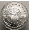 USA. 1 dollar 1991 S, San Francisco, 50th anniversary of the United Service Organisations - Proof