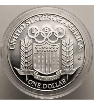 USA. 1 Dollar 1992 S, San Francisco, XXV Summer Olympic Games Barcelona - Proof