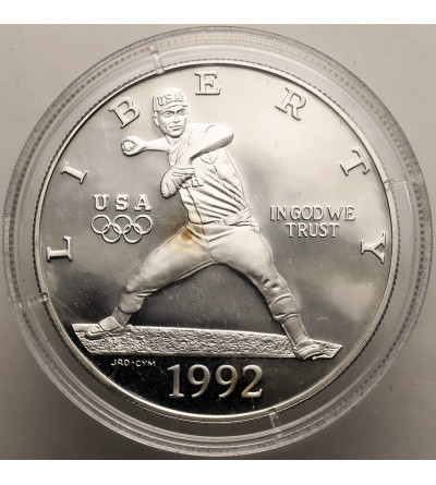 USA. 1 Dollar 1992 S, San Francisco, XXV Summer Olympic Games Barcelona - Proof