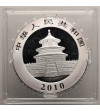 Chiny. 10 Yuan 2010, Panda - Ag 1 Oz .999