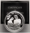 Fiji, Elizabeth II (1952 - 2022). 2 Dollars 2007, “Christmas” - Ag 1 Oz .999