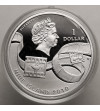 Niue, Elizabeth II (1952 - 2022). 1 Dollar 2010, ,,Well, Just You Wait" (cartoon/animated series) - Proof