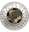 Belarus. 20 Roubles 2005, FIFA World Cup 2006 - Proof