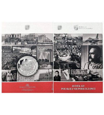 Poland. 5 Silver Medals from the “10 Decades of Polish Independence” collection - 5 x Ag 1/2 Oz .999 - Proof