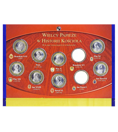 Poland. Collection of commemorative medals “Great Popes in the History of the Church”