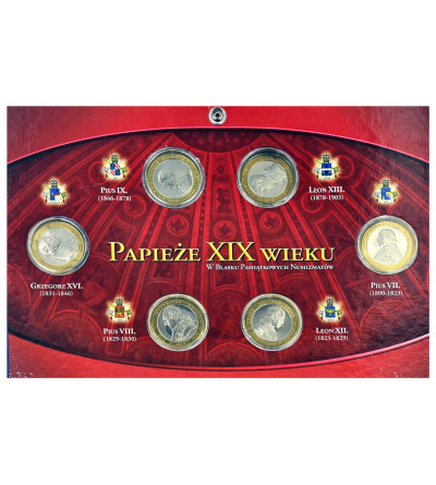 Poland. Collection of commemorative medals “Popes of the 19th Century”