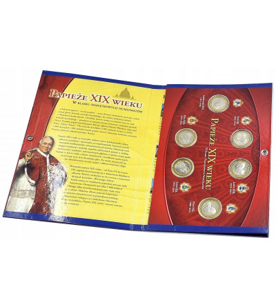 Poland. Collection of commemorative medals “Popes of the 19th Century”