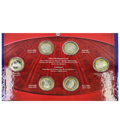 Poland. Collection of commemorative medals “Popes of the 19th Century”