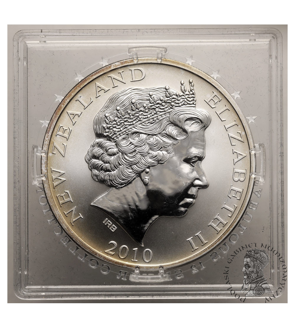 New Zealand, Elizabeth II (1952-2022). 1 Dollar 2010, Kiwi - Ag 1 Oz. .999
