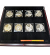 Brazil. Prestigious, 15 x 5 Reales 2014-2016, Rio de Janeiro 2016 Olympic Games Set - c. 375 g. Pure Silver