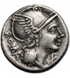 Rzym Republika, L. Flaminius Chilo, 109-108 r. p.n.e. AR Denar, mennica Rzym