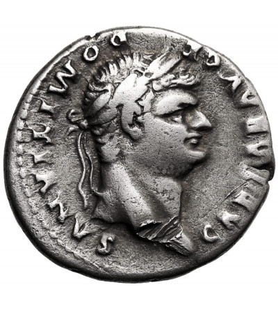 Roman Empire. Domitianus, as Caesar, 69-81 AD. AR Denarius, 76-77 AD, Rome mint