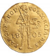 Netherlands, Batavian Republic. Holland. Ducat (Gouden Dukaat) 1805, Dordrecht