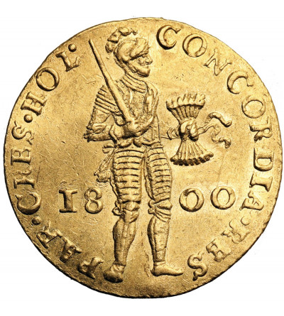 Niderlandy, Republika Batawska. Holland. Dukat (Gouden Dukaat) 1800, Dordrecht