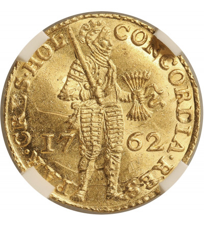 Netherlands, Province Holland (1581-1795). Ducat (Gouden Dukaat) 1762, Dordrecht - CCG MS 64