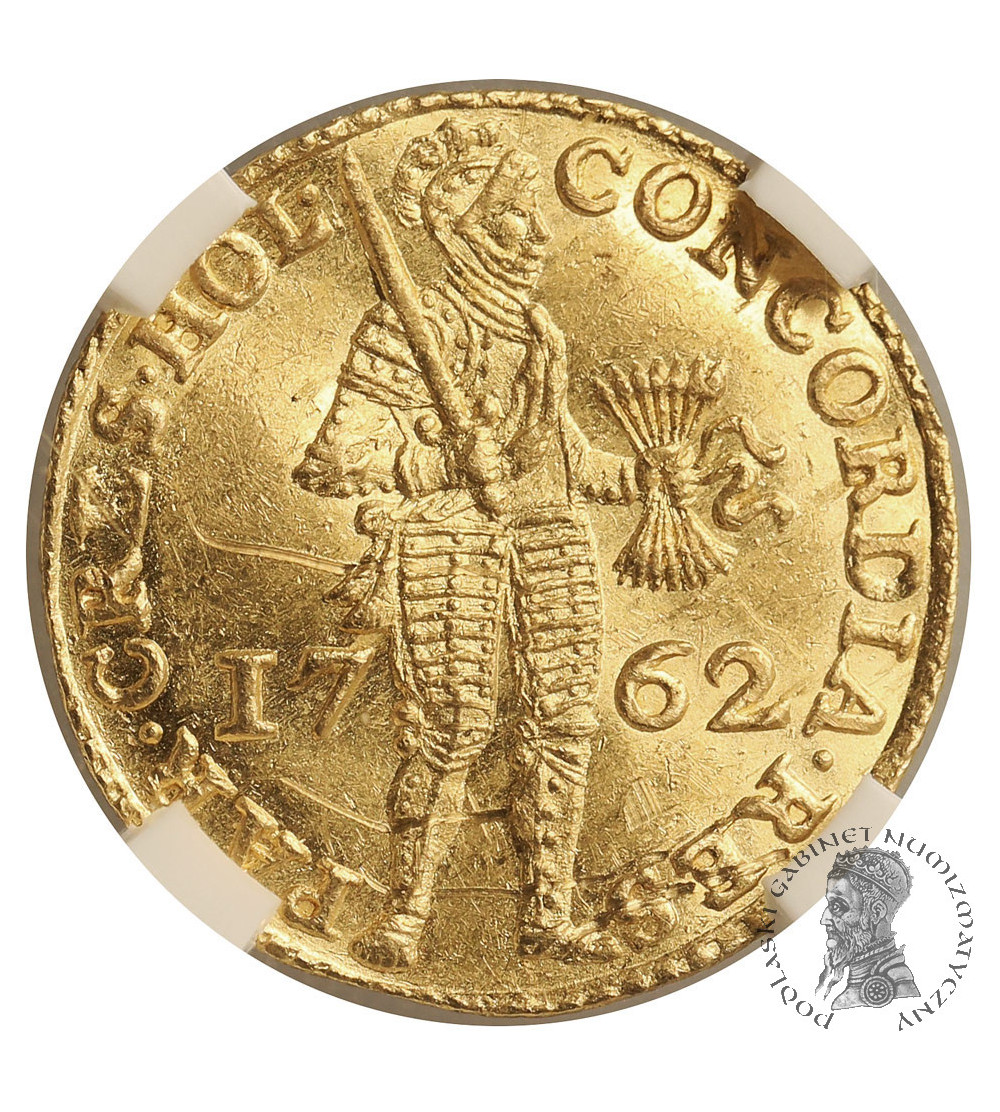 Netherlands, Province Holland (1581-1795). Ducat (Gouden Dukaat) 1762, Dordrecht - CCG MS 64