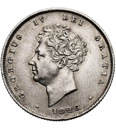 Wielka Brytania, Jerzy IV 1820-1830. Szyling 1826