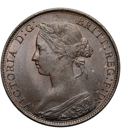 Wielka Brytania, Wiktoria (1837-1901). 1/2 pensa (1/2 Penny) 1861