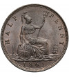 Great Britain, Victoria (1837-1901). 1/2 Penny 1861