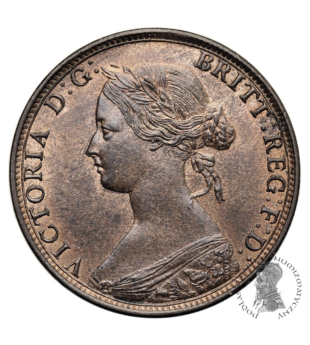 Wielka Brytania, Wiktoria (1837-1901). 1/2 pensa (1/2 Penny) 1863 Wielka Brytania, Wiktoria (1837-1901). 1/2 pensa (1/2 Penny) 1863