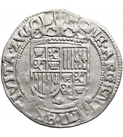 Netherlands, Overijssel. City Zwolle. Arendschelling / Adlerschilling (6 Stuiver), ND (1601), with name Rudolf II