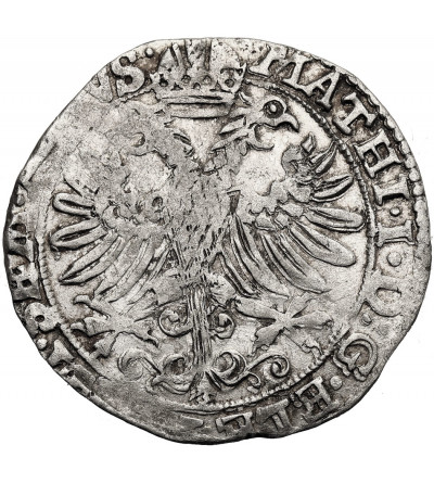 Netherlands, Abbey Thorn. Anna van der Marck, 1604-1631. Arendschelling / Adlerschilling (4 Stuiver), ND, with name Matthias I