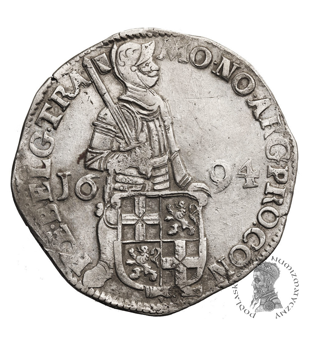 Niderlandy, Prowincja Utrecht (1581-1795). Talar (Zilveren Dukaat / Silver Ducat) 1694, Utrecht Niderlandy, Prowincja Utrecht (1581-1795). Talar (Zilveren Dukaat / Silver Ducat) 1694, Utrecht
