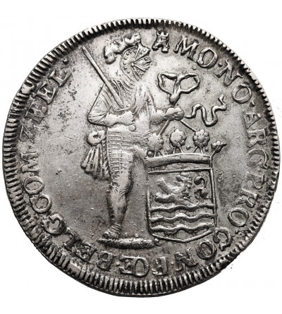 Netherlands, Province Zeeland (1580-1795). Zilveren Dukaat (Silver Ducat) 1738, Middelburg mint