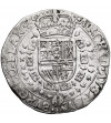 Spanish Netherlands (Belgium), Flandren. 1/2 Patagon 1662, Brugge, Philippe IV Spanish Netherlands (Belgium), Flandren. 1/2 Patagon 1662, Brugge, Philippe IV