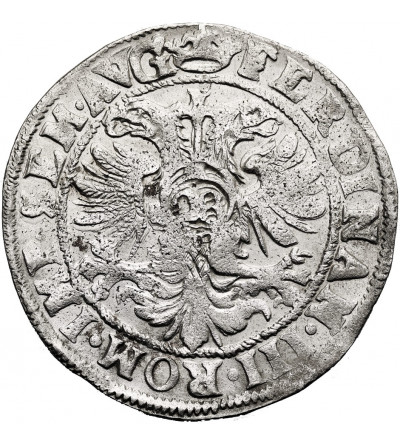 Fryzja Wschodnia, miasto Emden. Florin lub Gulden (28 Stüber) bez daty, Ulrich II 1628-1648, z tytulaturą FERDINAN II