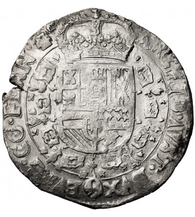 Spanisch Netherlands, Flandres (Belgium). Carol II, 1665-1700. Thalar (Patagon) 1680, Brügge