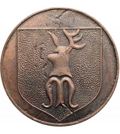 Poland, PRL (1952-1989). Medal 1988, 40 Years of the St. Konarski Junior High School and High School in Mielec