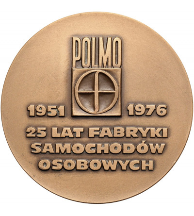 Poland, PRL (1952-1989). Medal 1976, International Philatelic Exhibition ‘Motoryzacja’ (Motorisation)