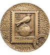 Poland, PRL (1952-1989). Medal 1975, 25 Years of the Polish Philatelic Association