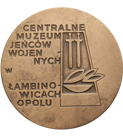 Poland, PRL (1952-1989). Medal 1986, Central Museum of Prisoners of War in Łambinowice, Opole