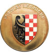 Poland. Uniface medallion Legnica County Poland. Uniface medallion Legnica County