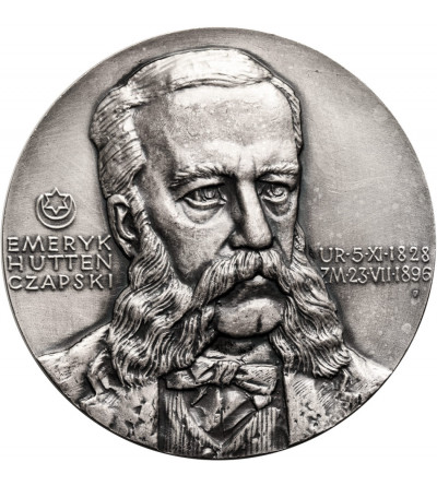 Poland, PRL (1952–1989). Medal 1978, 150th Anniversary of the Birth of Emeryk Hutten-Czapski