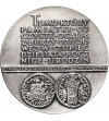 Polska, PRL (1952–1989). Medal 1978, 150 Rocznica Urodzin Emeryka Hutten-Czapskiego Polska, PRL (1952–1989). Medal 1978, 150 Rocznica Urodzin Emeryka Hutten-Czapskiego